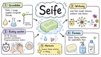 Vorschau - Arbeitsblätter - Lernposter + Arbeitsblatt "Seife" + Onlineübung & MP3 + Mindmap + Infografik - Seite 2