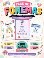 Vista previa - Unidades / Secuencias / Situaciones de Aprendizaje - PACK FONEMAS: R - S/Z - G/GU - Portada