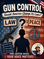 Vorschau - Arbeitsblätter - Gun Control in the U.S. – Zwei Textversionen + differenzierte Aufgaben (Englisch, Klasse 9/10) - Deckblatt
