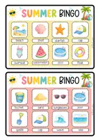 Aperçu - Préparation de séance / Séance complète - Summer (Bingo + Tarsia) - Page 2