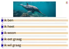 Voorbeeld - Motoriek - Creatief schrijven - blokschrift - Pagina 3