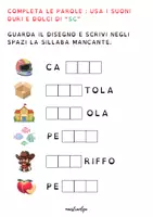 anteprima - Esercizi - Verifica facilitata Italiano - Scrittura e lettura e comprensione - Pagina di copertina