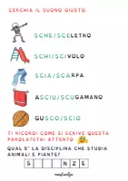anteprima - Esercizi - Verifica facilitata Italiano - Scrittura e lettura e comprensione - Pagina 1