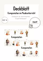 Vorschau - Unterrichtsreihen - Expertenwissen (Materialpaket: Infoposter, Infokarten) | Komponisten im Musikunterricht (Klasse 2-4) - Seite 1