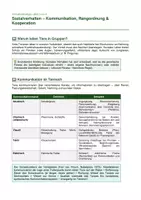 Vorschau - Arbeitsblätter - Sozialverhalten - Kommunikation, Rangordnung, Kooperation, Altruismus - Seite 1