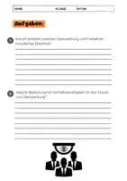 Vorschau - Arbeitsblätter - Überwachung vs. Freiheit: Datenschutz & Grundrechte - Seite 3