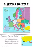 Vorschau - Spiele - Europa Puzzle (Legespiel) - Seite 1