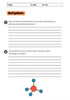 Vorschau - Arbeitsblätter - Die Atombindung: Elektronenpaarbindung & Moleküle - Seite 3