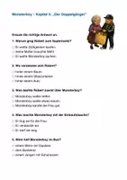 Vorschau - Unterrichtsreihen - Monsterboy Kapitel 5 Der Doppelgänger Lesebegleitheft - Seite 1