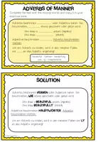 Vorschau - Unterrichtsreihen - Adverbs of Manner Klasse 5, 6, 7 – Adverbien Englisch, Adjektiv oder Adverb, Bildung mit -ly, Grammatik Übungen, Arbeitsblätter | Materialpaket - Seite 3