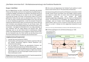 Vorschau - Stundenentwürfe - Unterrichtseinheit: Die Revolution 1848/49 - Die Frankfurter Nationalversammlung - Seite 2
