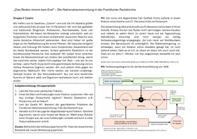 Vorschau - Stundenentwürfe - Unterrichtseinheit: Die Revolution 1848/49 - Die Frankfurter Nationalversammlung - Seite 3