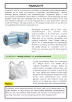 Vorschau - Arbeitsblätter - Polyethylen PE Kunststoff: Polymerisation Chemie - Seite 1