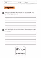 Vorschau - Arbeitsblätter - Polypropylen (PP) Kunststoff Chemie - Seite 3