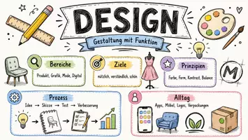 Vorschau - Arbeitsblätter - Lernposter + Arbeitsblätter zum Thema "Design" + Lösung & MP3 + Mindmap + Infografik - Seite 2