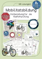 Vorschau - Stundenentwürfe - Mobilitätsbildung: Vorbereitung für Radfahrprüfung - Deckblatt