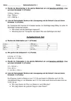 Vorschau - Arbeitsblätter - Klassenarbeit Größen und Sachrechnen - Seite 2