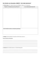 Vorschau - Stundenentwürfe - Unterrichtseinheit: Das Scheitern der Revolution 1848/49 - Eine "halbe" Revolution? - Seite 1