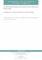 Vorschau - Arbeitsblätter - Introduction into Economics- Stranded on a Lonely Island (needs) - Seite 3
