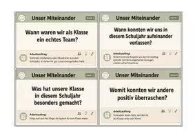 Vorschau - Arbeitsblätter - Klassenrückblick für Klasse 5–8 – Material für Abschlussstunde, Klassenleitung und Klassenrat - Seite 2