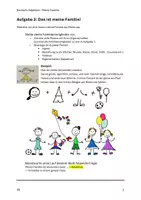 Vorschau - Arbeitsblätter - Deutsch: Adjektive – Meine Familie - Seite 1