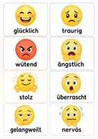Vorschau - Bildkarten - Gefühlskarten Jgst - Deckblatt