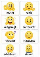 Vorschau - Bildkarten - Gefühlskarten Jgst - Seite 1