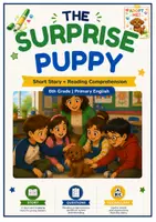 Vista previa - Refuerzo / NEE / Materiales de apoyo - The Surprise Puppy - Reading comprehension - Portada