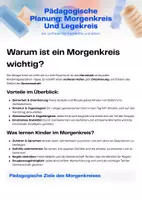 Vorschau - Bildkarten - Morgenkreis Legekreis für Kita & Kindergarten | 70+ Karten | Gefühle Wetter Aktivitäten Jahreszeiten PDF - Seite 1
