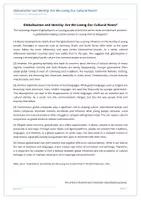 Vorschau - Arbeitsblätter - Globalisation and Identity: Are We Losing Our Cultural Roots? | Comment & Analysis Task - Seite 1