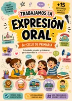 Vista previa - Presentaciones - EXPRESION ORAL 1er CICLO PRIMARIA - A3 y A4 - - Portada