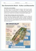 Vorschau - Arbeitsblätter - Das Osmanische Reich – Kultur, Moscheen und Hofleben - Seite 2