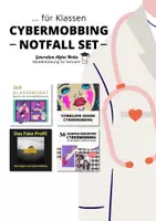 Vorschau - Arbeitsblätter - Cybermobbing - Notfall Set - Prävention - Deckblatt