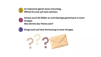 Vorschau - Arbeitsblätter - Mini Mystery: Lagerfeuer machen – Vorgangsbeschreibungen kreativ einführen - Seite 1