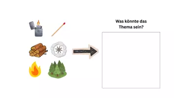 Vorschau - Arbeitsblätter - Mini Mystery: Lagerfeuer machen – Vorgangsbeschreibungen kreativ einführen - Seite 2