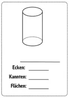Vorschau - Arbeitsblätter - geometrische Körper - Seite 3