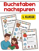 Vorschau - Arbeitsblätter - Buchstaben nachspuren - Deckblatt