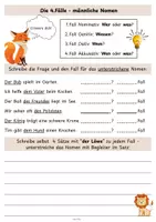 Vorschau - Arbeitsblätter - Die 4 Fälle der Nomen - Arbeitsblätter - Seite 2