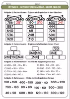 Vorschau - Unterrichtsreihen - Mathe-Wochenplan: Großes Plus & Minus (Klasse 3 & 4) | Montag bis Freitag | - Seite 3