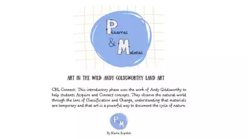 Vista previa - Presentaciones - ART IN THE WILD Goldsworthy Land Art Intro - Portada