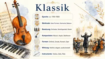 Vorschau - Arbeitsblätter - Arbeitsblatt "Klassik" + Onlineübung & MP3 + Infografik - Seite 2