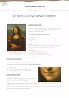 Vista previa - Unidades / Secuencias / Situaciones de Aprendizaje - Historia del arte - La Mona Lisa NO SONRÍE SIEMPRE - página 1