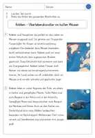 Vorschau - Stundenentwürfe - Sachtext über Robben mit Lesestrategien differenziert - Seite 3
