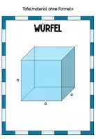Vorschau - Stationenlernen - Aufgabenkarten Körper Volumen und Oberfläche Würfel - Seite 3