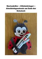 Vorschau - Anderer Materialtyp - Marienkäfer als Glücksbringer oder Abschiedsgeschenk - Deckblatt