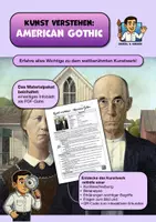Vorschau - Arbeitsblätter - Kunst verstehen: American Gothic (Infoblatt zum Kunstwerk) - Deckblatt