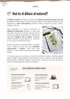 Vista previa - Unidades / Secuencias / Situaciones de Aprendizaje - Dibuix al natural: observació, llum, proporció i textures - página 1