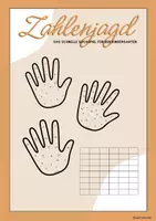 Vorschau - Spiele - Zahlenjagd für den Kindergarten - Deckblatt