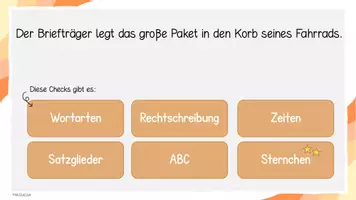 Vorschau - Präsentationen/Tafelbilder - Materialpaket Satz des Tages interaktiv Kl. 4 mit Selbstkontrolle - Seite 2