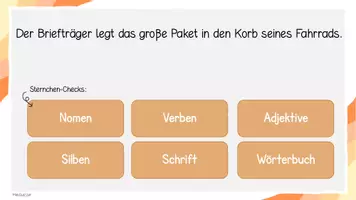 Vorschau - Präsentationen/Tafelbilder - Materialpaket Satz des Tages interaktiv Kl. 4 mit Selbstkontrolle - Seite 3